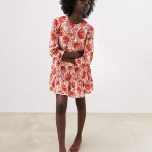 Zara Floral Print Dress - NWT